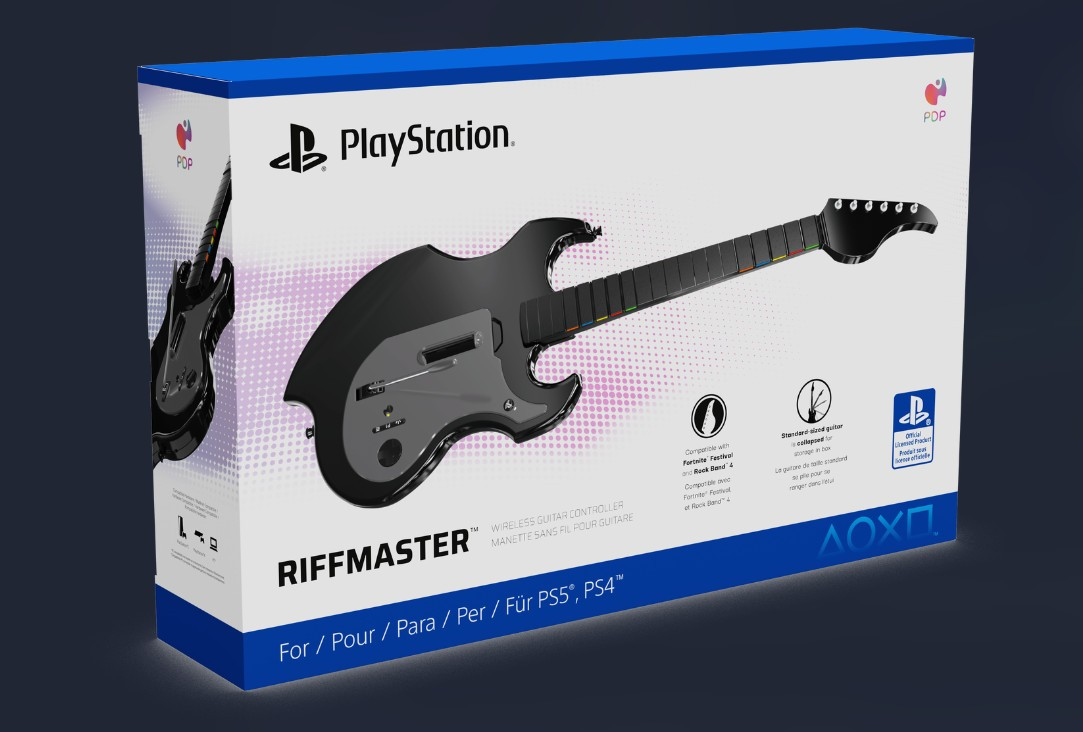 Featured Post Image - Беспроводная гитара PDP Riffmaster анонсирована для Xbox и PlayStation, с поддержкой Rock Band 4 и Fortnite Festival